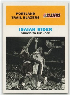1998-99 Fleer Tradition '61 Vintage Isaiah Rider #14 San Antonio Spurs - Image 1 of 2