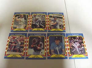 1987 FLEER BB LIMITED EDITION #5 GEORGE BRETT ROYALS