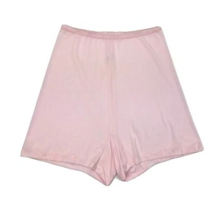 *Vintage 50's Vanity Fair Pink Nylon Cotton Tap Pants Size 5 Pillow Tab Gusset - Picture 1 of 8