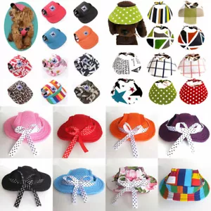 Pet Dog Hat Baseball Cap Windproof Travel Sports Sun Hats for Puppy Large Dogs.. - Picture 1 of 52