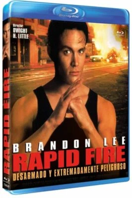 Rapid Fire (1992) Brandon Lee Blu-Ray NEW (Spanish Package/English Audio) - Image 1 of 2
