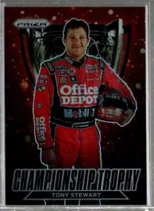 2023 Panini Prizm Prizms Championship Trophy #6 Tony Stewart - Picture 1 of 1