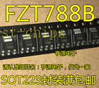 10PCS FZT788BTA SOT-223 FZT788B FZT788 PNP Power High Transistor TOP  #A6-8