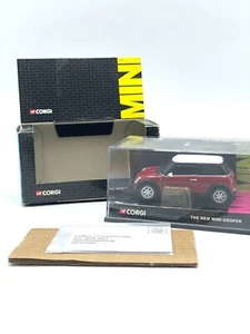 Vintage CORGI 86501 Mini Cooper Red Rossa 1/36 New Old Stock #AQ - Imagen 1 de 6