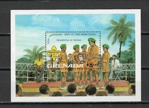 s14382) GRENADA 1985 MNH** Scout S/S - Afbeelding 1 van 1
