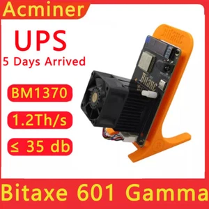 Bitaxe Gamma 601 Solo BTC Miner 1.2TH/s 2.4G WiFi 18W BTC Lottery Miner In Stock - Picture 1 of 7