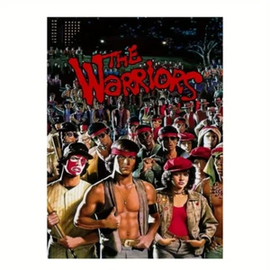 The Warriors 1979 Action/Gang- Canvas Print Unframed  30cm x 45cm Free Post - Picture 1 of 6