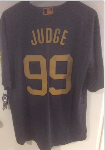 Aaron Judge NY Yankees/2022 AL All-Star jersey, NWT, Mens XL, 24” pit-to-pit Cover