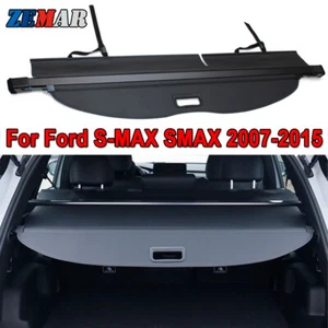 For Ford S-MAX SMAX 2007-2015 Retractable Cargo Cover Rear Trunk Security Shield - Picture 1 of 8