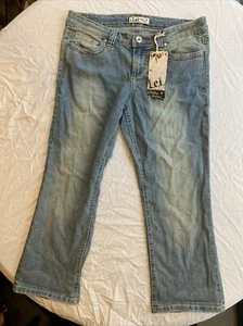 L.e.i. Lei Ashley Low Rise Womens 9 Regular 22” Inseam - Picture 1 of 7