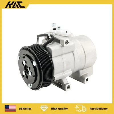 AC A/C Compressor For 2011-2016 Ford F-350 Super Duty 2016-2019 2021-2023 F-750 - Image 1 of 4