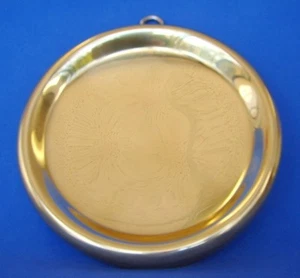 5\" Feng Shui Thick Brass Concave Convex Bagua Mirror - Picture 1 of 1