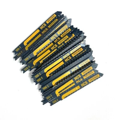 50 Piranha 'U' Shank Wood Jigsaw Blades. Fine Cut wood <30mm. Swiss Made (100-1) - Image 1 of 4