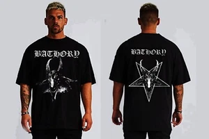 Bathory black metal short Sleeve front and back print - Picture 1 of 1