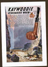Pipes vintage Kaywoodie se souvient quand la publicité imprimée originale du magazine 1949 années 1940