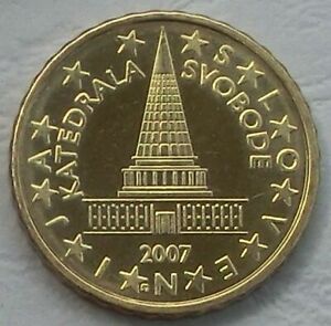 10 cent Pièce de Monnaie Slovénie 2007 splendide
