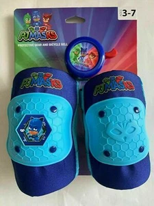 PJ Masks Protective Gear and Bicycle Bell Brand New Knee and Elbow Pads NEW - Picture 1 of 9