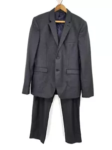 Acne Studios Aron Wool Flannel Suit Mens 52 Sportscoat Jacket Pants Grey PAW16 - Picture 1 of 18