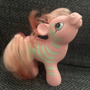 My Little Pony ZIG ZAG the ZEBRA 1987 VINTAGE G1 Friends 1980s ZigZag Zebra - Picture 1 of 10