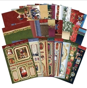 Hunkydory Festive Joy Luxus Topper Sammlung ergibt mindestens 16 Karten - Bild 1 von 2