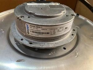R3G355-AM29-71 ebm-papst EC Centrifugal Fan, 355mm, 230VAC, 1890CFM, 3.15A, 502W - Afbeelding 1 van 3