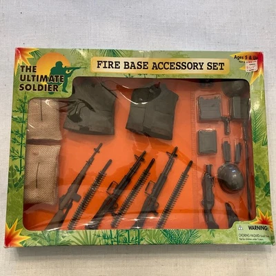 The Ultimate Soldier Fire Base Accessory Set 1:6 Scale MS51931 - image 1 of 4