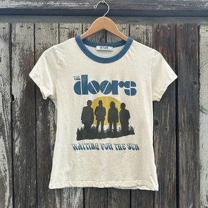 The Doors Waiting For The Sun Women's Babydoll LETLUV by Anthropologie T-Shirt - Picture 1 of 5