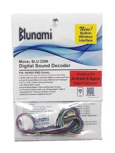 HO Scale SoundTraxx 885605 BLU-2200 Blunami Digital Sound Decoder EMD Diesel - Picture 1 of 3