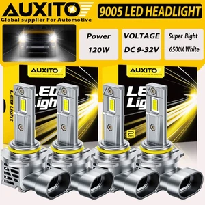 4PCS 9005 HB3 LED Headlight Bulbs Kit 6500K White High Beam Light Super Bright - Picture 1 of 12