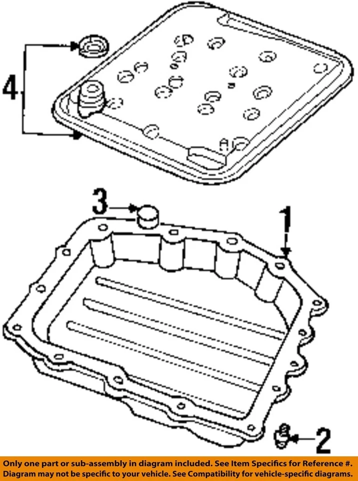 Filtro de piezas de transeje de motor CHRYSLER OEM 93-20 200 4864505AB Foto 1 de 1