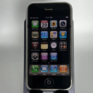 iPhone 2G - 8 GB - iOS 3.1.3 - Bloqueado - Funciona bien - Imagen 1 de 4