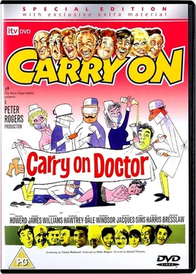 **Carry On Doctor 'SPECIAL EDITION' with Extra Material (DVD-2003, 1-Disc) R2.** - Image 1 of 4