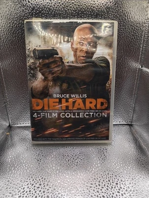 Die Hard 4 Film Collection DVD Set [Die Hard, 2, w/ Vengeance, Live Free Or Die - Image 1 of 4