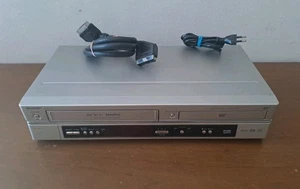 Sharp DV-NC100 COMBO LETTORE DVD/VHS 6 TESTINE FUNZIONANTE - Imagen 1 de 7
