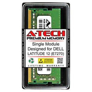 4GB DDR4-2400 Dell Latitude 7290 3500 7480 3380 3300 5300 3310 E7270 Memory RAM - Picture 1 of 7