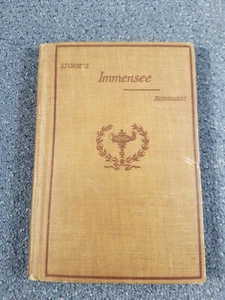 'Immensee' by Theodore Storm 1902 HC German Language Good Collectible Condition - Imagen 1 de 8