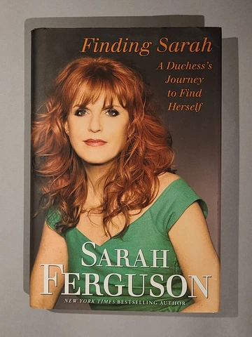 Finding Sarah: A Journey to Find Herself - Signed Book by Duchess Sarah Ferguson Cover