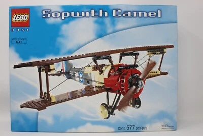 Lego Sopwith Camel - 3451 - Vintage Aircraft - Factory Sealed Box - Image 1 of 4