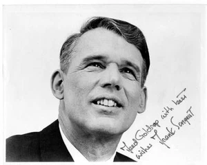 MASS. GOV. FRANCIS FRANK W. SARGENT ORIGINAL AUTOGRAPH SIGNED 8x10 PHOTO - Picture 1 of 2
