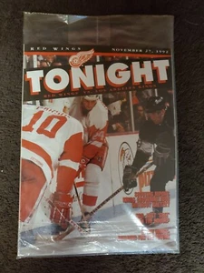 1993 Detroit Red Wings VERSIEGELTES PROGRAMM vs LA KINGS SEHR GUTER ZUSTAND L@@K! - Bild 1 von 2