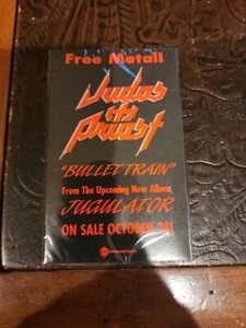 Judas Priest Jugulater Free Metal Promo Cassette 1997 CMC International Sealed - Picture 1 of 4