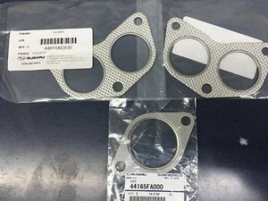 Genuine SUBARU OEM 3 Exhaust Manifold & Cat Converter Pipe Gaskets 1993-2006 - Picture 1 of 3