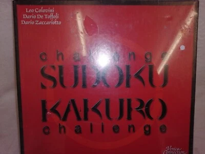 Challenge Sudoku Kakuro Challenge Game Venice Connection New Sealed  - Image 1 of 3