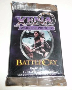 Xena Warrior Princess Battle Cry Booster Card Pack TCG Trading Card Game 1998 - Bild 1 von 2