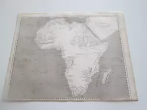 1806 CADELL AND DAVIES ATLAS KARTE, "AFRIKA" - Bild 1 von 3