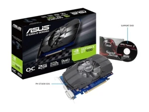 ASUS GeForce GT 1030 2GB GDDR5 Graphics Card (PHGT1030O2G) - Picture 1 of 5