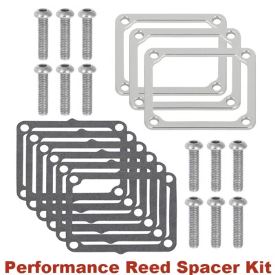 Performance Reed Spacer Kit For Yamaha SRX Viper Vmax XTC Venture 600 700 97-05 - Image 1 of 4