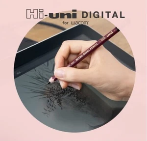 Hi Uni DIGITAL Pencil Wacom Stylus Pen & Nibs for Wacom CP20206BZ Made in Japan - Bild 1 von 8