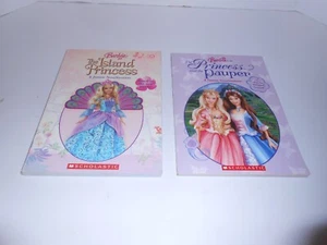 2 Barbie Bücher, The Princessad the Bettler & The Island Princess - Bild 1 von 1