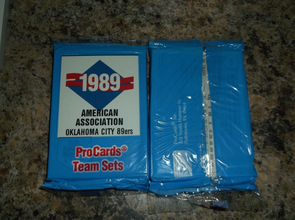 1989 PROCARDS OKLAHOMA CITY 89ERS COMPLETE TEAM SET NMMT FERGIE JENKINS - Image 1 of 1